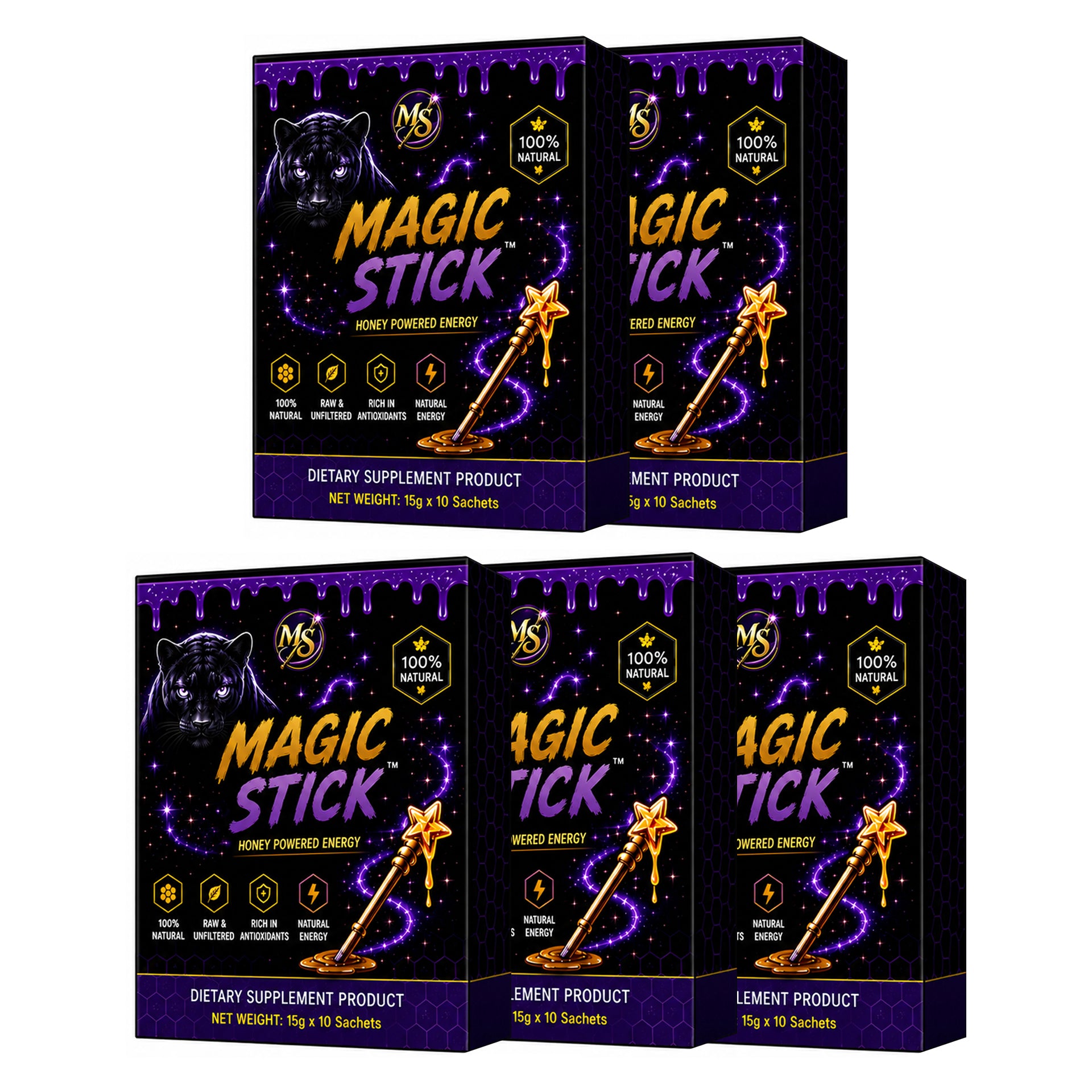 Magic Stick™ — 5-Box Ultimate Bundle